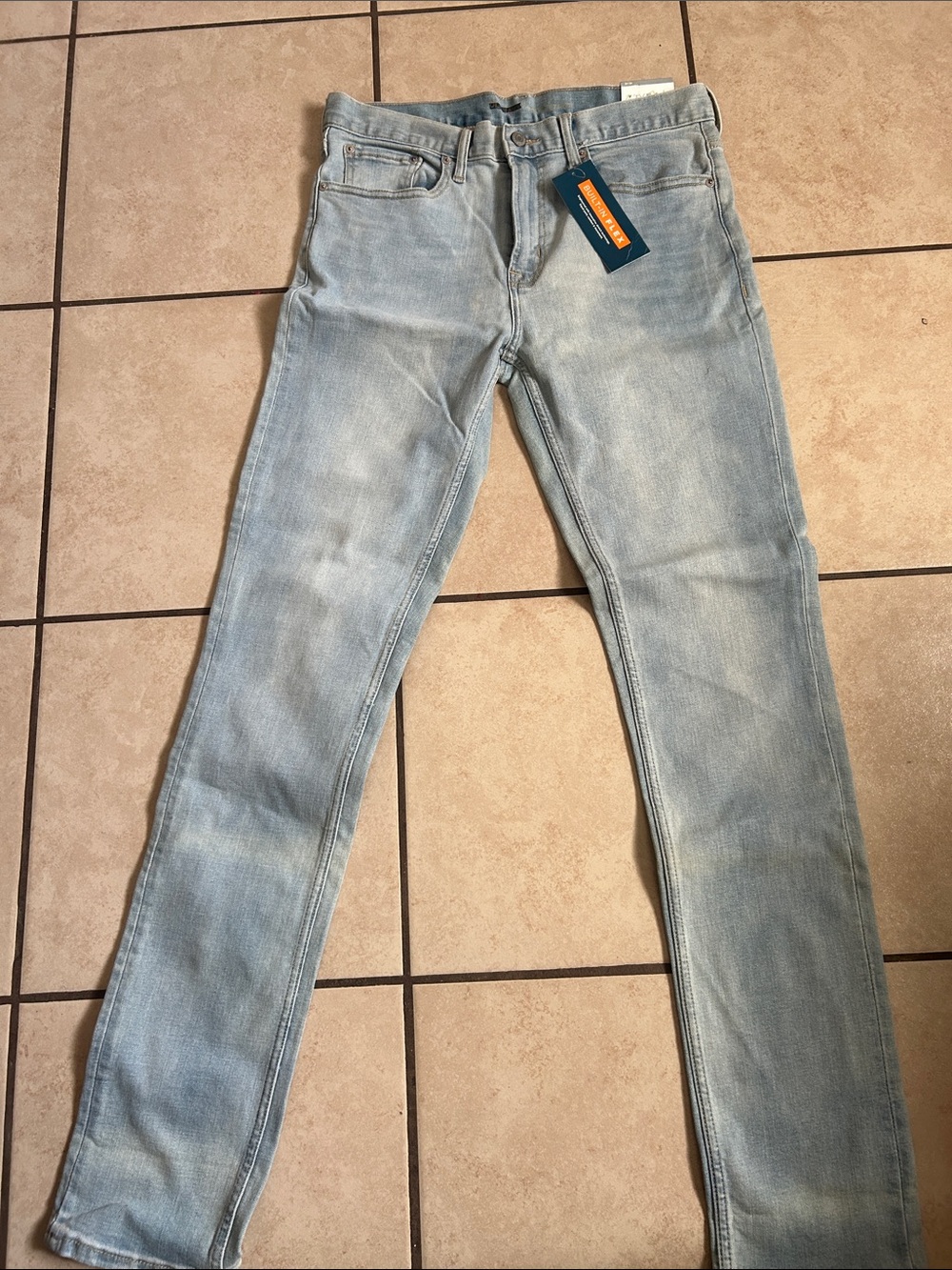 Old Navy Men's Skinny Jeans - Light Blue Wash